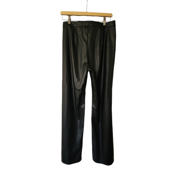 Wild Fable Faux Leather Pants Black 8 - Picture 4 of 9